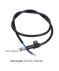 2 Pack Replacement Furnace Flame Sensor Probe Kit For Boilers And Home Heating Systems High Sensitivity Detection And No Fuss Easy Install Plug And Play Real Time Burner Flame Monitoring For Industrial And Residential Use, 27.5 in cable