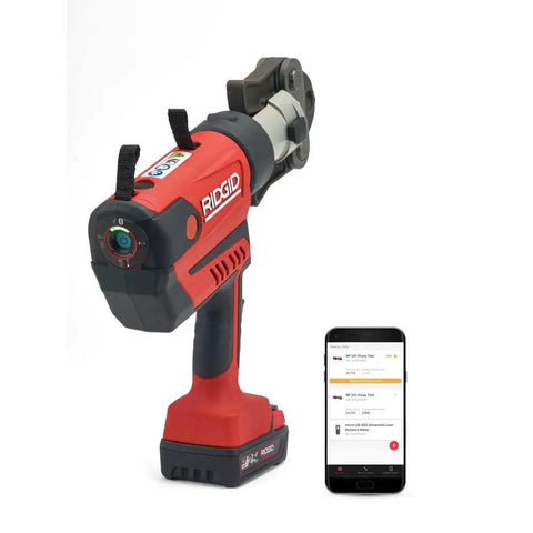 RP 350 ProPress Pressing Tool And Battery Kit With 18 Volt Battery And Charger For Pro Plumbers And HVAC Pros MegaPress Jaws