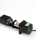 Ultimate Electric Linear Guide Rail Cross Actuator System With 57 Stepper Motor Ball Screw Motion Module For DIY CNC And Robotics Projects, Smooth Precise Motion, High Torque, Easy Setup And Rock Solid Performance. Linear rail actuator with stepper motor and ball screw.