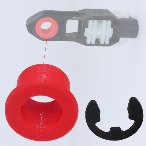 Toyota Shifter Cable Bushing Replacement Kit For Sienna 1999 2021 And Nissan Altima 1993 2021 components include red bushing