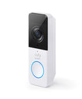 Battery Powered Video Doorbell 2E With 2K Live View, Wide Dynamic Range, 4:3 Color Image, and 120 Day Front Door Security HomeBase