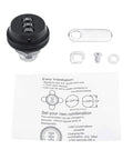 Heavy Duty Zinc Alloy Code Combination Cabinet Lock With 100 Number Combinations For Cabinets Tool Boxes Drawers And Safe