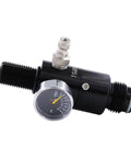 Durable Aluminum Paintball Regulator And Gauge For 4500 PSI Air Tanks With 5/8-18UNF Output 800 PSI Six Valve Configurations
