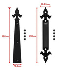 Heavy Duty Steel Cabinet Door Handles And Hinges With Smooth Glide Damping Action Dead Silent Zero Bounce Self Closing Hardware Kit dimensions 392mm by 70.6mm.
