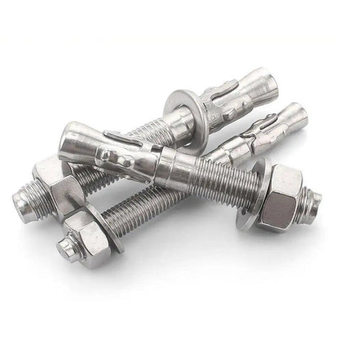 Straight Up Rock Solid Heavy Duty 304 Stainless Steel Stud Expansion Anchor Metric M6 Through M16 Threads Anti Rust Bolt for elevator mounting