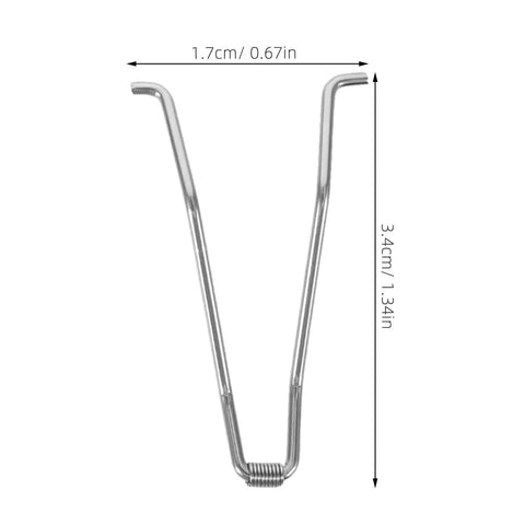 Get Those Clippers Fixed Fast With A Cool Spring Repair Kit That Makes Trimming Effortless Again Using Durable Stainless Steel And Tough Plastic Parts For Smooth Silent Operation On Any Manicure Tool, stainless steel spring, 3.4cm