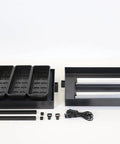 All In One Indoor Garden Kit With Dual T5HO Grow Lights And NanoTech Reflectors Auto Watering Mat Heavy Duty Base Raised Platform