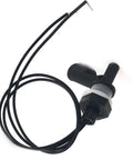 2 Pack M16 Water Level Sensor Float Switch, 110V DC Side Mount Horizontal Liquid Level Controller For Aquariums, Fish Tanks