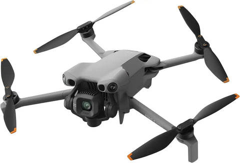 Pocket Sized Drone Fly More Combo With RC 2 Controller 4K Video 36 Minute Flight Time Three Batteries Twelve Pouch Bundle One Year NYC Care Plan Included Ultra Light Palm Sized Foldable Design For Easy Travel And Quick Setup With 42GB Internal Storage shown in flight position
