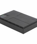 Mini Ups Battery Backup With 10400Mah Keeps Routers Modems Cameras Running Flawlessly During Grid Outages Without Missing A Beat While Serving Up Serious Backup Power For Your Work From Home Rig Over Standard Us Wall Plugs - black compact unit