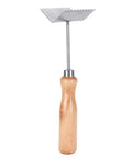 Bee Extractor Shovel For Beehives With Wood Handle Queen Bee Excluder Cleaner Frame Scraper Tool showcasing wooden handle and stainless blade