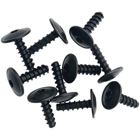 50 Pack Self Tapping T20 Screws for Fender Liner Splash Shield Bumper Cover Replacement N90974701 Durable Carbon Steel