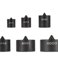 Six Piece Shaft Protector Set For Grip O Matic Pullers And Push Pullers Protects Shaft Centers From Distortion Under Heavy Puller Pressure