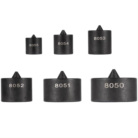 Six Piece Shaft Protector Set For Grip O Matic Pullers And Push Pullers Protects Shaft Centers From Distortion Under Heavy Puller Pressure