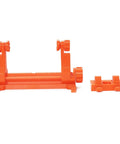 Soldering Helping Hands Kit With Adjustable Third Hand Clamp For PCB Work, orange soldering stand and PCB holder