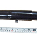 18 Inch Air Pneumatic Needle Scaler For Quick Paint And Rust Removal With 5000 BPM And 19 Needles, Welding Prep Tool next to ruler