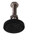 Keep Your Furniture Steady And Square With This Four Pack Of Swivel Adjustable Leveling Feet featuring a threaded nylon and metal socket.