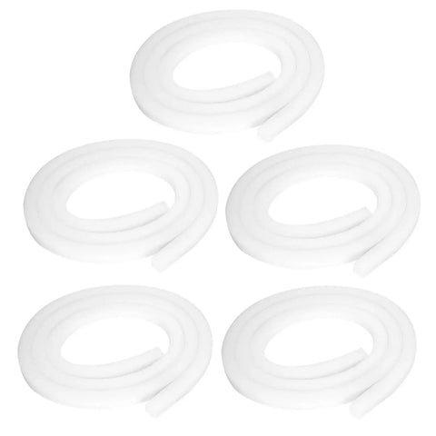 Five Pack Sponge Bar Replacement For Knitting Machines Keeps Tension Tight And Smooth Fits KH821 KH831 KH851 KH868 KH860 KH871 KH881 KH891 Pro Grade Spare Part For DIY Crafters And Knitters white sponge bars