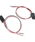 IR Break Beam Sensor Module Set With 5Pcs Photoelectric Distance Control Switches Ultra Fast 2ms Response For Robotics And Automation DC 3-5V Compatible High Speed Detection Minimal False Triggers showing two sensors with connecting wires.