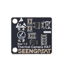 Front view of a Plug And Play Thermal Imaging Camera Module With 32x24 IR Array for Raspberry Pi, showing circuit board and components.
