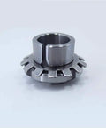 Pro Grade Adapter Sleeve H208 Size With Withdrawal And Lock Nuts For Bearing Accessories, 52100 Chrome Steel.