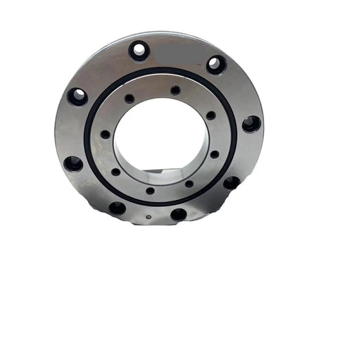 Heavy Duty Cross Roller Bearing Rings RU85 UU RU85UUCC0 with smooth steel surface and sealed contact areas for industrial use.