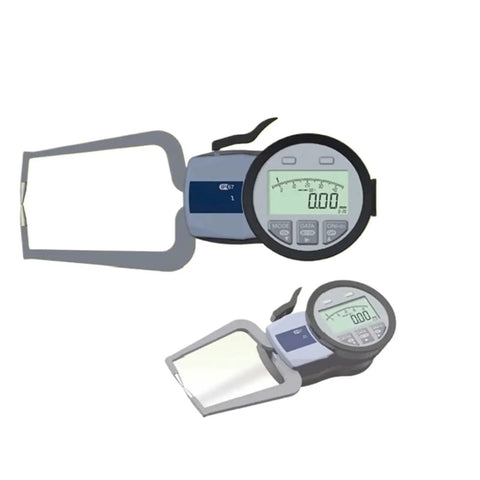 Real Deal Digital Caliper Gauge Boasting A Tough Rust Resistant Build And Super Grippy Handle For Knockout Precision Readouts