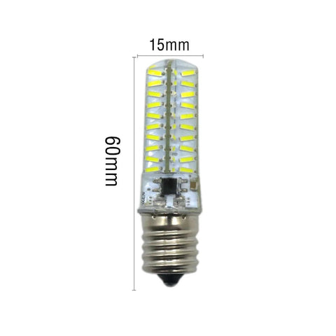 Compact 60mm LED bulb with 15mm diameter, energy-efficient lighting solution