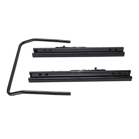Universal Steel Sliders Set With Double Locking Design For Performance Cars And Motorsports, showing components and adapters