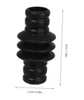 Replacement Heat Insulation Tube For Steam Wand Sturdy Rubber Material Easy Install black rubber tube dimensions shown
