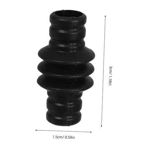 Replacement Heat Insulation Tube For Steam Wand Sturdy Rubber Material Easy Install black rubber tube dimensions shown
