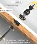 YY-LC flexible drill bit for wire pulling with guide ball, 3/4 in x 54 in, for wood/plasterboard/plastic.