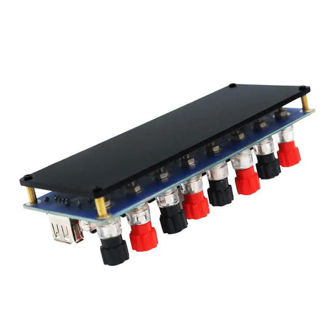 ATX Benchtop Power Breakout Adapter with USB 5V Port, 4 output channels (3.3V, 5V, 12V, -12V), and easy switch
