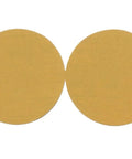 Get Ready To Smooth Anything With This 100 Pack Of High Performance Self Adhesive Flocking Sanding Discs Featuring Six Assorted Grit Ranges For Ultimate Mill Paint And Wood Polishing Jobs That Feel Like A Dream: two yellow sanding discs