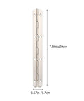 Heavy Duty 180 Degree Concealed Door Hinges Set 3 Pack For Cabinets And Furniture Smooth Quiet Rotation Easy To Install