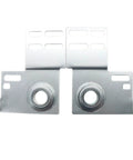 Garage Door End Bearing Plates And Brackets Set For 2 Inch Track Doors Torsion Spring Use Residential Bearing Bracket