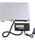 Built Like A Tank 660 Lb Heavy Duty Digital Livestock Scale With Roomy Stainless Platform and precision tare and hold timer setup.