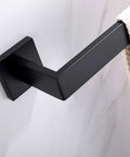 Heavy Duty 23.6 Inch Black Stainless Steel Towel Bar Rack For Bathroom And Kitchen Rustproof SUS 304 Wall Mount Towel Holder