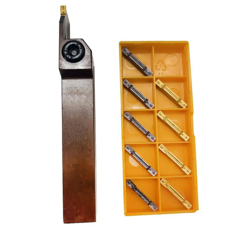 All In One Heavy Duty Spring Steel Anti Vibration Indexable Parting And Grooving Tool Holder With 16mm Shank MGEHR1616-3
