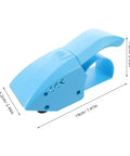 Handheld Packing Tape Dispenser With Cutter For Box Sealing And Mailing Supplies, Blue, 19cm x 7.5cm