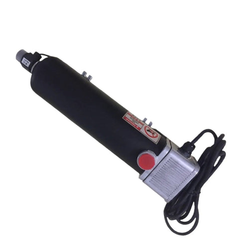 Kickstart That Frozen Diesel Rig With This Heavy Duty Ehc1050 Water Jacket Heater And Coolant Circulation Pump 380V Engine Block Warmer, showing the heater unit design and details.