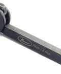 Lathe Knurling Tool Attachments Duo Set Of 2 For Metalworking with 1.5 mm pitch steel wheel and pivot head