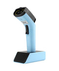Wireless Bluetooth 2D Barcode Scanner With Hands Free Operation, Charging Cradle, Built In Memory, DS7500 2D Blue