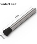 8 Inch Stainless Steel Cocktail Muddler For Mojitos And Fruit Drinks Heavy Duty Bar Tool For Home Bar And Kitchen Lemon Smasher