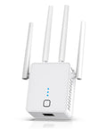 Dual Band WiFi Booster Delivers 1200Mbps For Lag Free Streaming And Gaming Covers Up To 15999 Sq Ft And 105+ Devices