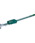 No Nonsense Electronic Back Jaw Centerline Caliper For Locking Down Exact Hole Spacing And Offset Measurements In Rugged Stainless Steel With Crisp Digital Readout And Fast Toggle Switch For No Fuss Shop Projects, 12 inch length, digital gauge view.