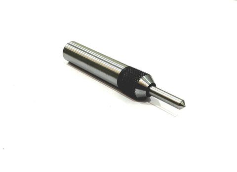 Pair Of Two Spring Center Tap Guide Tools Built For Lock Tight Alignment And Butter Smooth Threading On Lathe Mill Or Jig Bore Setups With Rock Solid Hardened Steel Construction, close-up view.