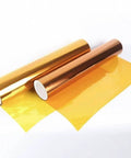 Non Adhesive Polyimide Film Sheet 200mm x 300mm High Temperature Resistant PI Film For Electrical Insulation, golden color, 10 pack