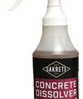Concrete And Mortar Dissolver For Quick Cleanup, Heavy Duty Liquid Formula, 28 Ounce Bottle, Pro Grade Masonry Cleanup Solution