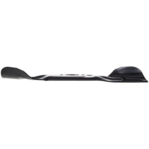 Side view of 17.271-Inch High Lift Blade with S-Shaped Hole for Enduro XT1-LT50 and Ultima ZT1-50 ZT2-50 3-Pack